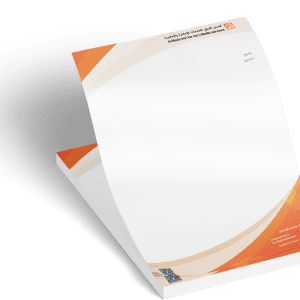 ورق مراسلة العادي